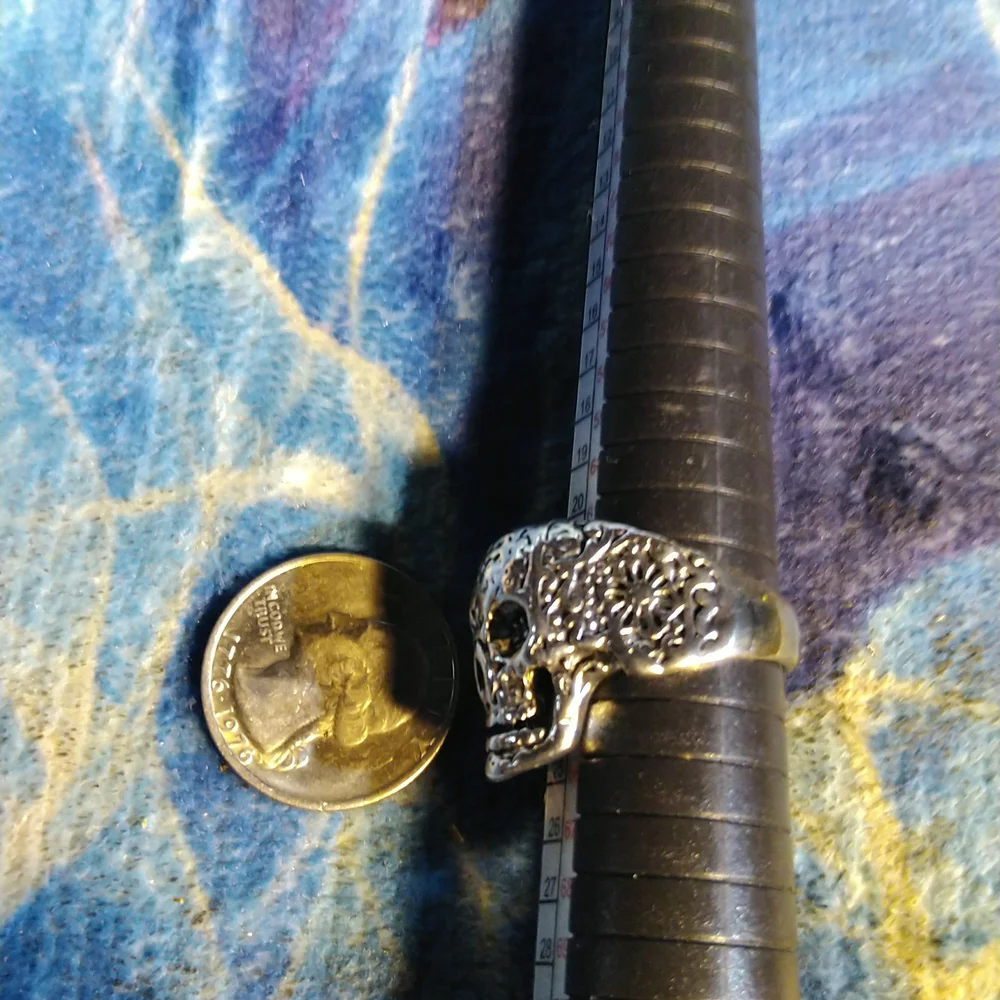 Design skull ring   (G) - Picture 3 of 5
